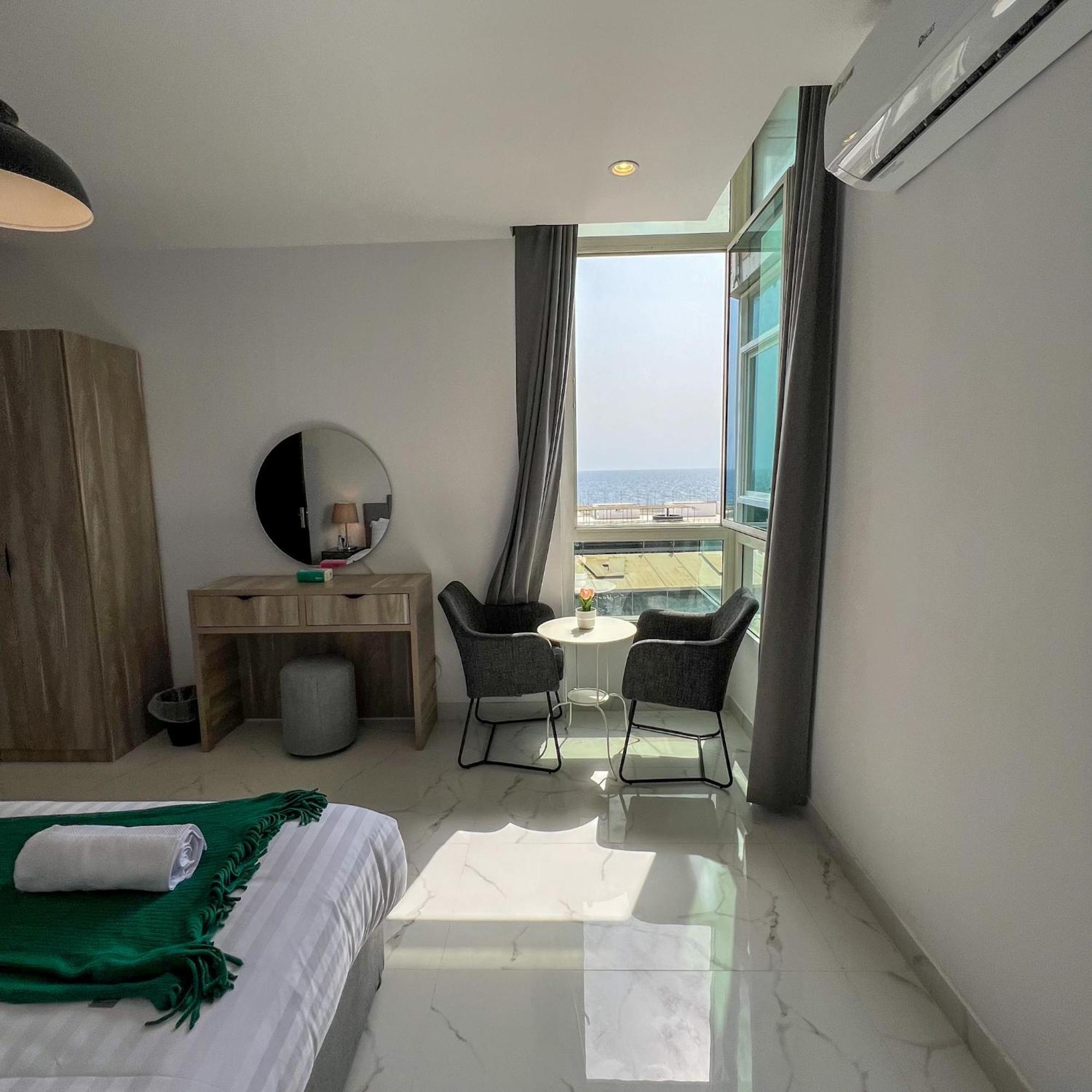 The Red Sea Apartment شقة البحر الأحمر Yidda Exterior foto
