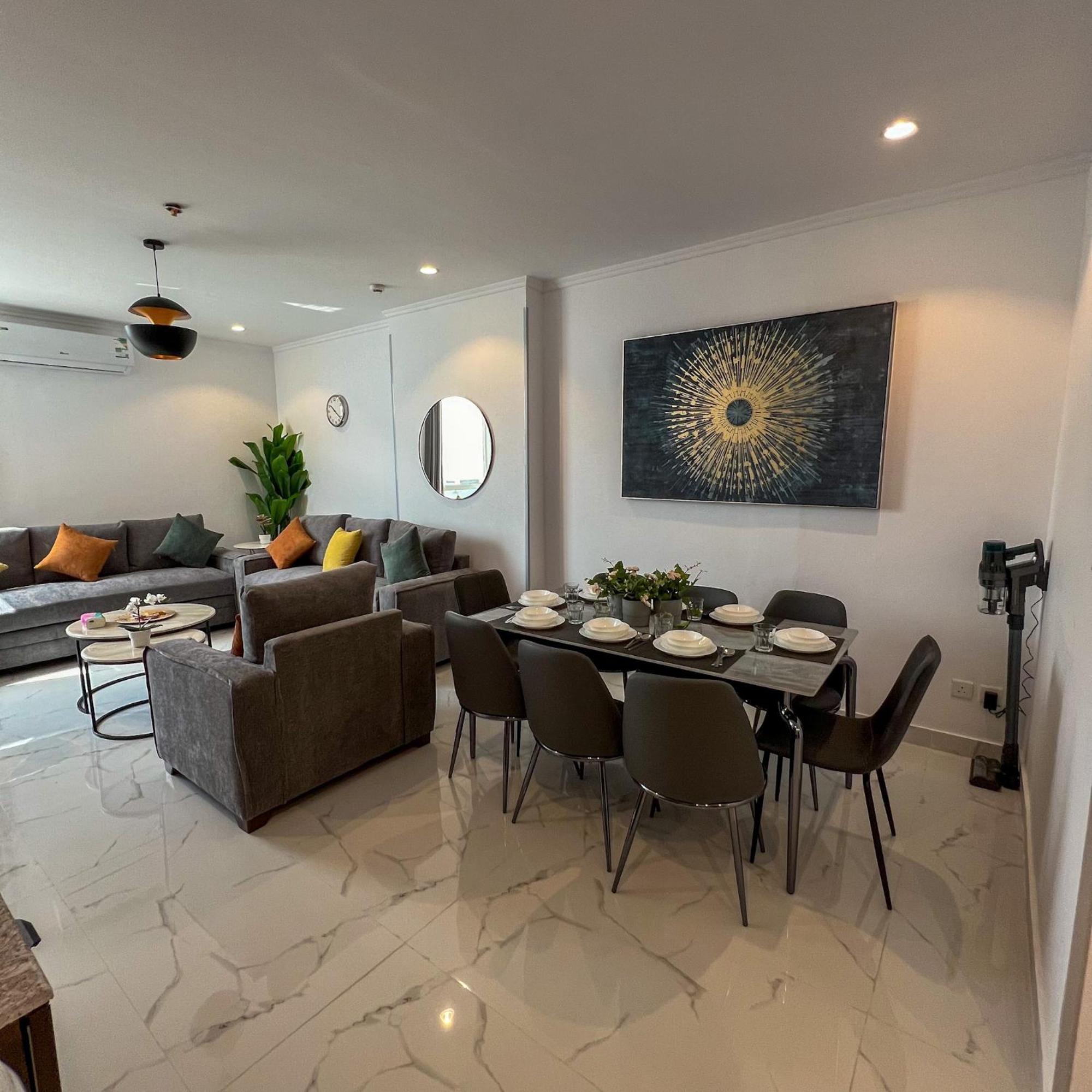 The Red Sea Apartment شقة البحر الأحمر Yidda Exterior foto