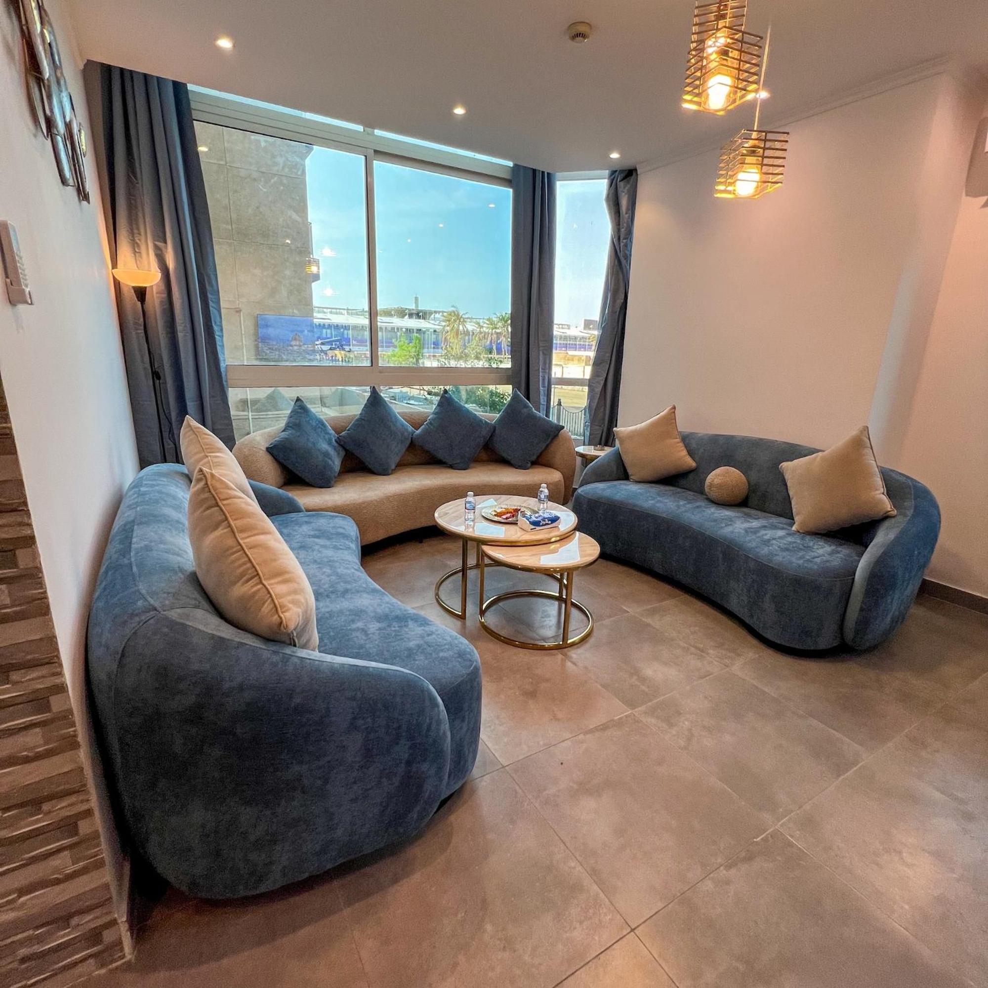 The Red Sea Apartment شقة البحر الأحمر Yidda Exterior foto