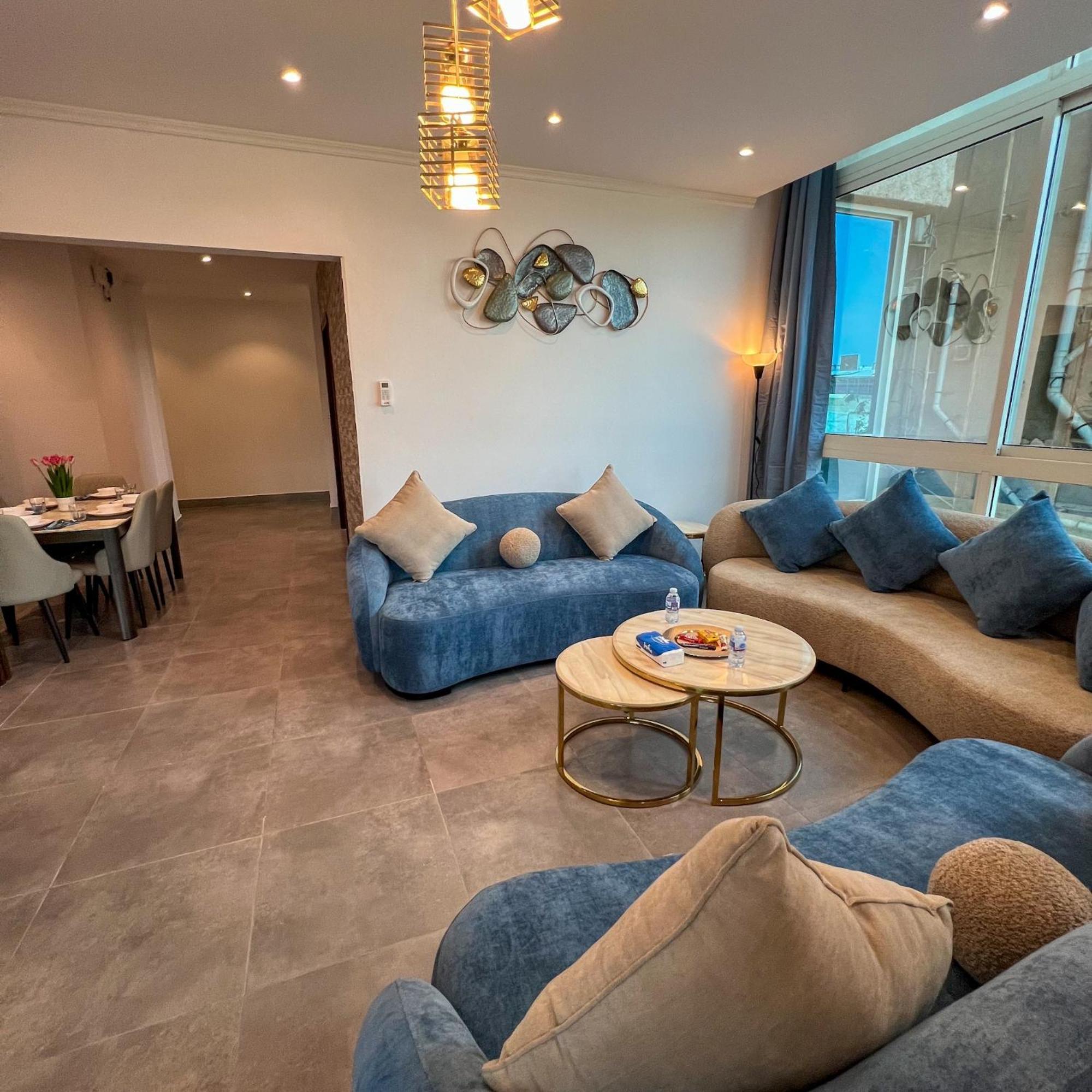 The Red Sea Apartment شقة البحر الأحمر Yidda Exterior foto